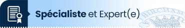 Diplôme de Spécialiste - Expert en ligne à distance