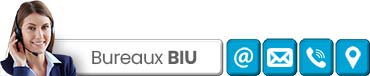 Contacter  BIU Bureaux